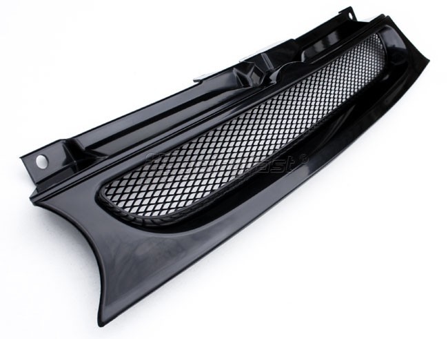 Kühlergrill Sportgrill Gitter Grill ohne Emblem Waben Schwarz für VW Golf 4 IV von Goingfast GmbH