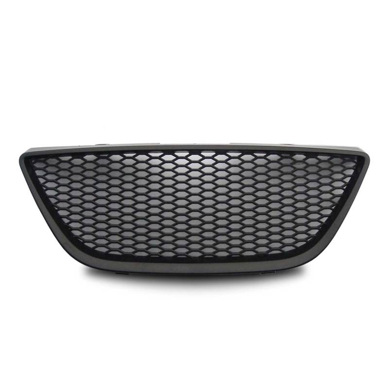 Kühlergrill Sportgrill Waben Gitter Front Grill Schwarz für Seat Ibiza 6J 2008- von JOM Car Parts & Car Hifi GmbH