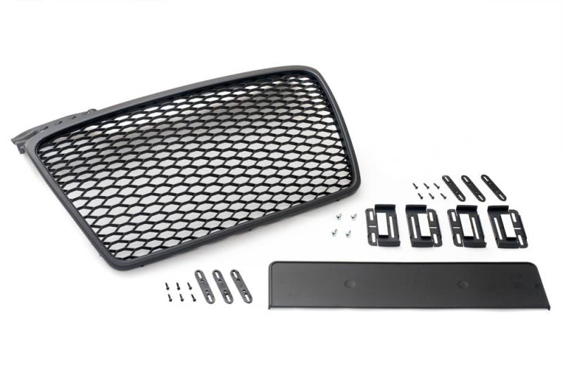 Kühlergrill Sportgrill Waben Gitter Grill Schwarz Matt Fix für Audi A4 8E B7 von Goingfast GmbH