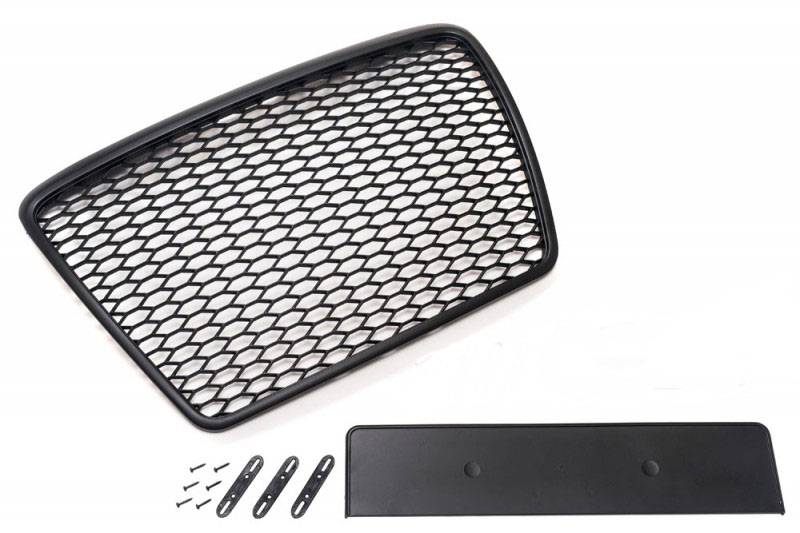 Kühlergrill Sportgrill Waben Gitter Grill Schwarz für Audi A6 4F C6 2009-11 von Goingfast GmbH