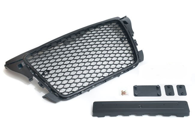 Kühlergrill Sportgrill Waben Gitter Grill für Audi A3 S3 8P + Sportback Facelift von Tuning Fanatics