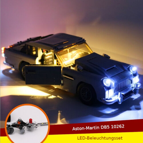 LED-Beleuchtungsset Licht-Set / Akku-Box / passend für Lego Aston-Martin DB5 10262 von Daniel Duman