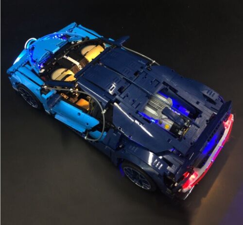 LED-Beleuchtungsset Licht-Set / Akku-Box / passend für Lego Bugatti Chiron Modell 42083 von Daniel Duman