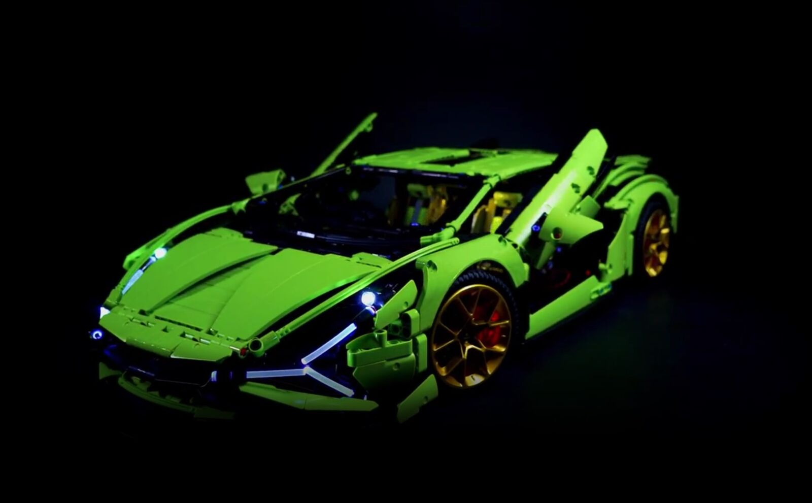 LED-Beleuchtungsset Licht-Set / Akku-Box / passend für Lego Lamborghini SIAN 42115 FKP 37 von Daniel Duman