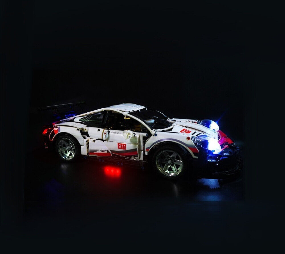 LED-Beleuchtungsset Licht-Set / Akku-Box / passend für Lego Porsche 911 RSR 42096 von Daniel Duman