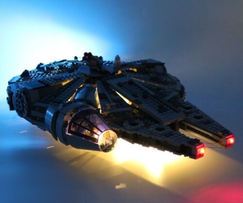 LED-Beleuchtungsset Licht-Set / Akku-Box / passend für Lego Star Wars Millennium Falcon 75105 von Daniel Duman