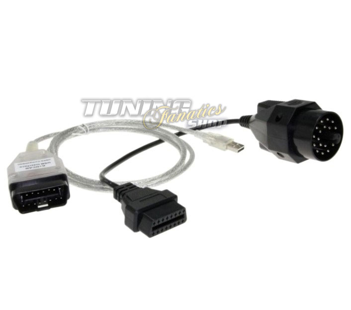 OBD Diagnose USB Interface Ediabas INPA K+DCAN Adapter Stecker für BMW #7390 von Tradefox GmbH