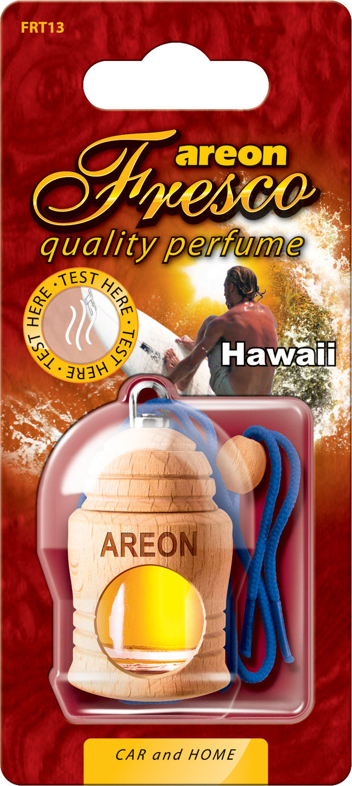 Original Areon FRESCO Auto Autoparfüm Duftdose Duftbaum Lufterfrischer Hawaii von erio FRESH GmbH & Co. KG