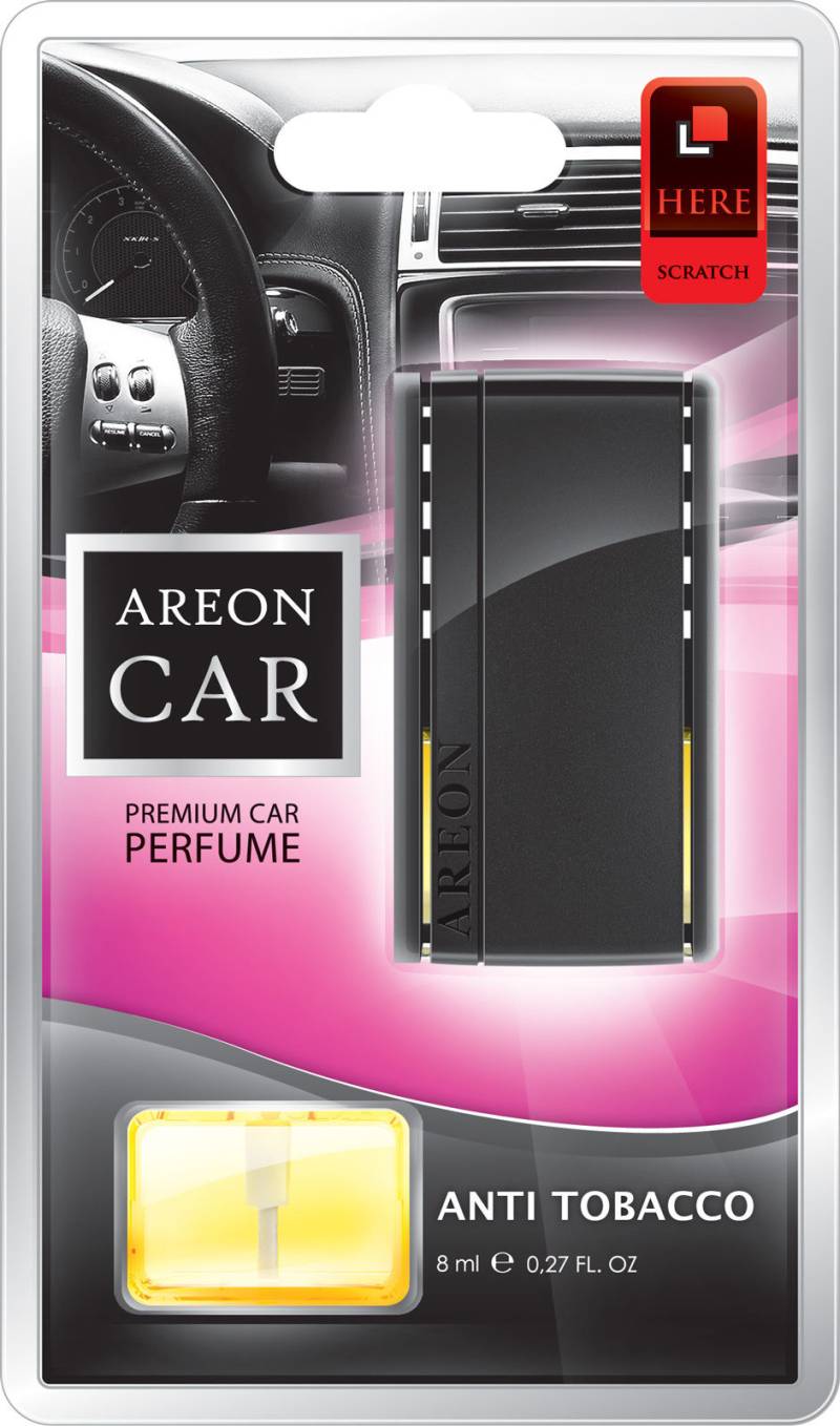 Original Areon LUX Auto Parfüm Lufterfrischer Duftbaum Lüftungsgitter Anti Tabak von erio FRESH GmbH & Co. KG