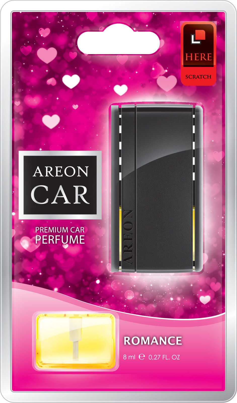 Original Areon LUX Auto Parfüm Lufterfrischer Duftbaum Lüftungsgitter Romance von erio FRESH GmbH & Co. KG