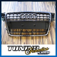 Original Audi Kühlergrill Sportgrill Grill Klavier-Lack Schwarz Audi A4 S4 B8 8K von Volkswagen AG