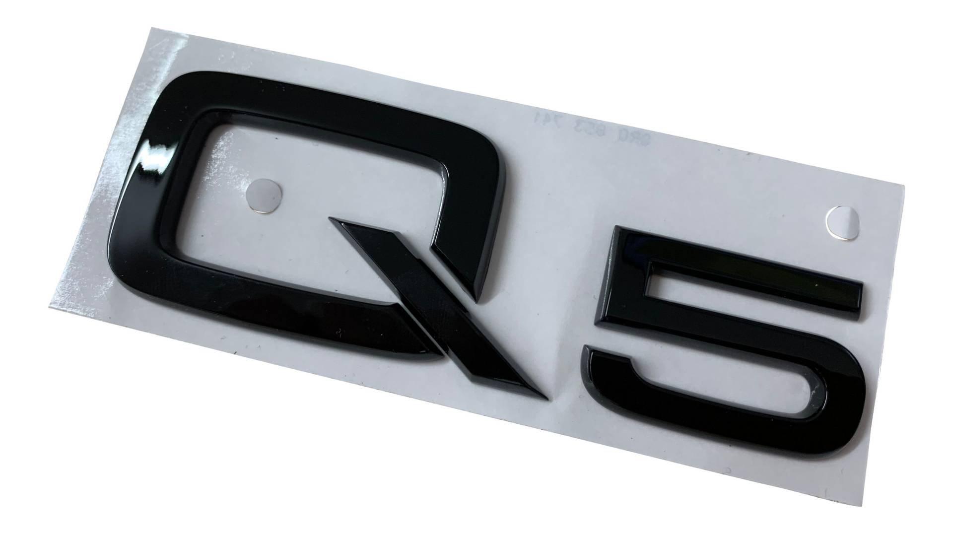 Original Audi Q5 Black Edition Emblem Schriftzug Logo Schwarz Q5 8R FY von Volkswagen AG