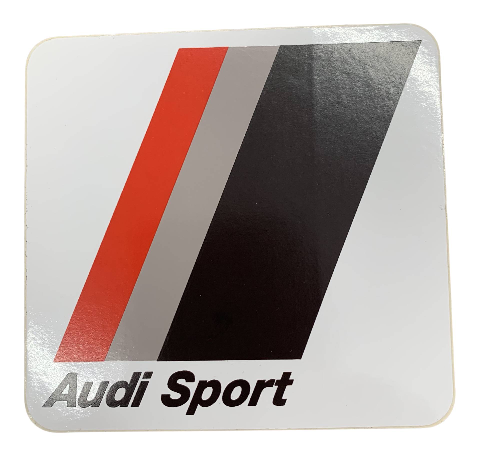 Original Audi Sport Aufkleber 10x10cm selbstklebend von Volkswagen AG