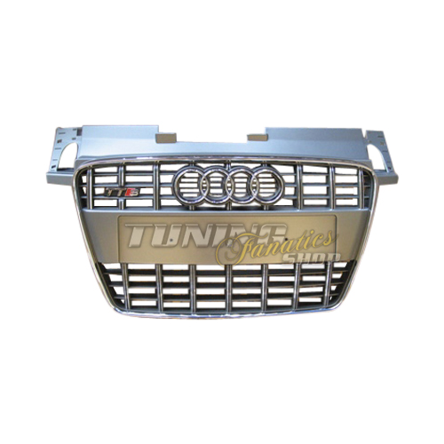 Original Audi TTS Kühlergrill Sportgrill Grill Platinum Grau für den Audi TT 8J von Tuning Fanatics