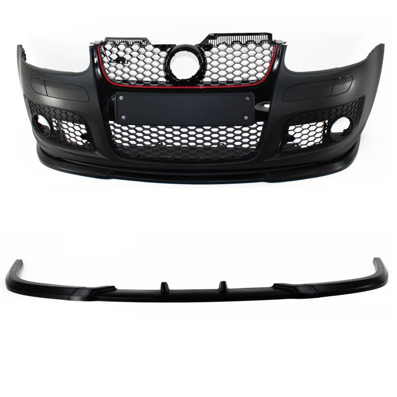 Original JOM Cup- Frontspoiler / Spoiler Lippe 3-Teilig aus ABS Kunststoff für Fiat Stilo von JOM Car Parts & Car Hifi GmbH