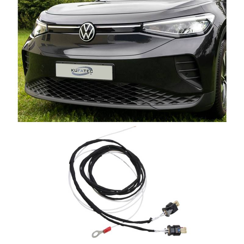 Original Kufatec Adapter Kabel Kabelbaum Komplettset LED Konturbeleuchtung Kühlergrill für VW ID4 E21 von Tuning Fanatics