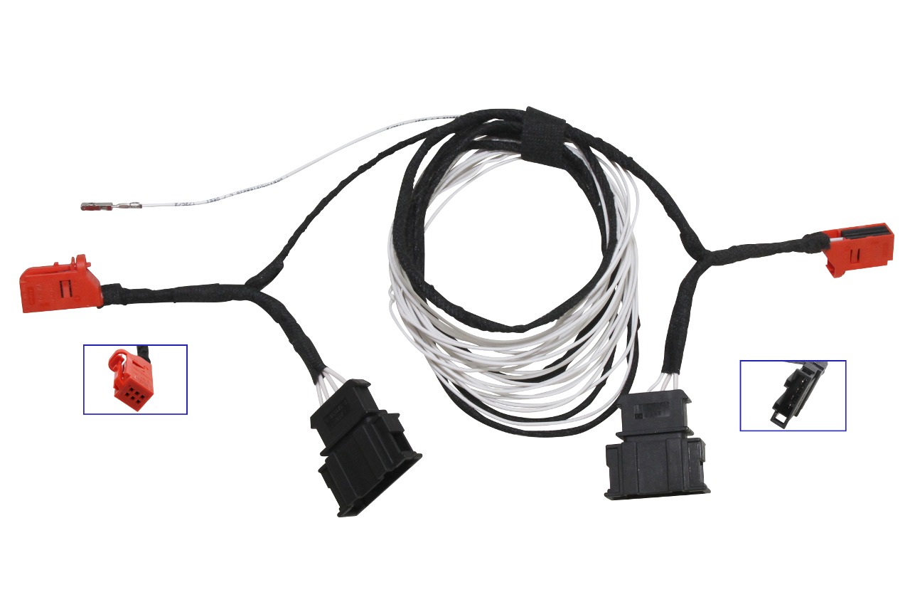 Original Kufatec Kabelsatz Kabelbaum Adapter Kabel Nachrüstung LED Rückleuchten für Seat Ateca KH7 ab 2016- von Tuning Fanatics