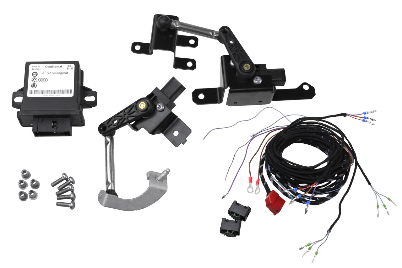 Original Kufatec Kabelsatz Kabelbaum Adapter Kabel aLWR Komplett-Set für VW Passat 3B (nur Frontantrieb) von Tuning Fanatics