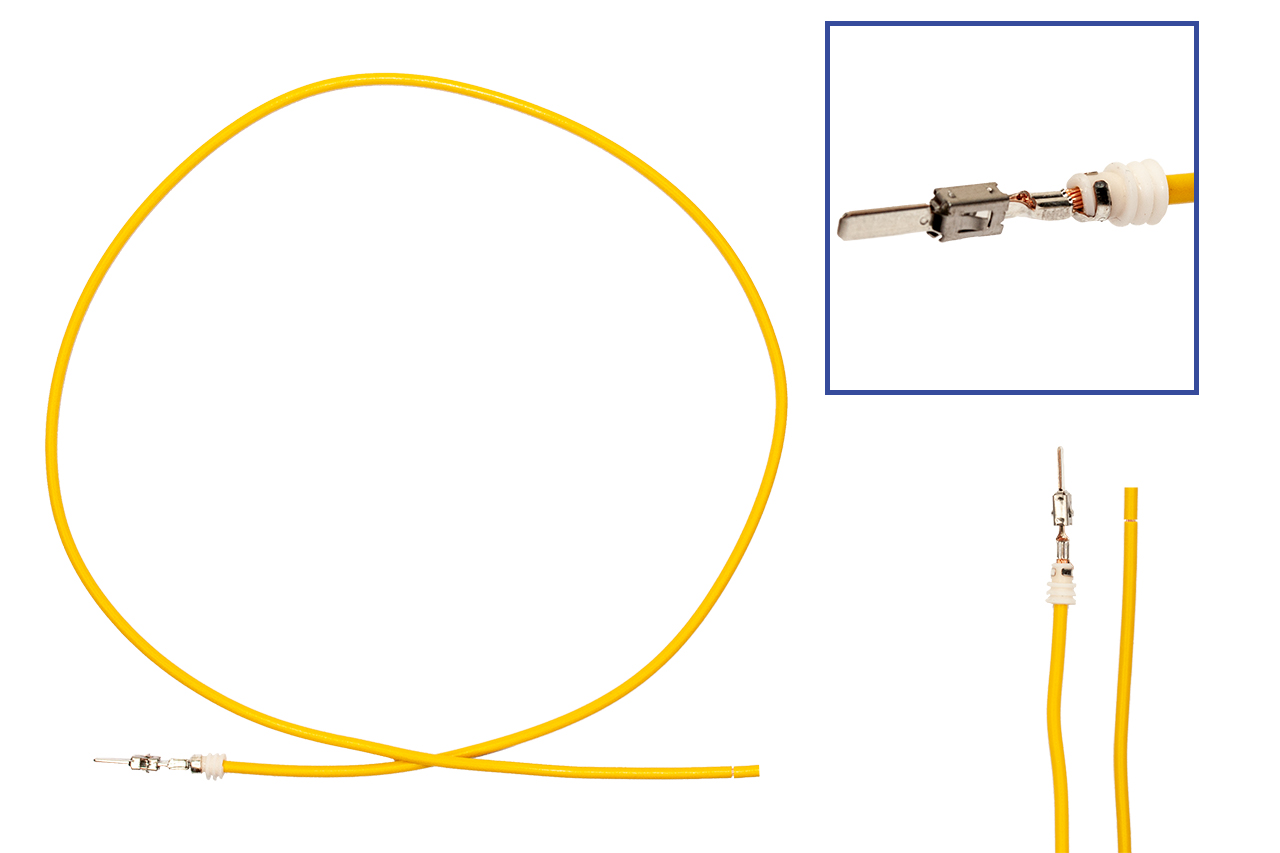 Original Kufatec Reparatur Kabel Litze Leitung / Einzelleitung JPT Stift / wie OEM: 000979226E von KUFATEC GmbH & Co. KG