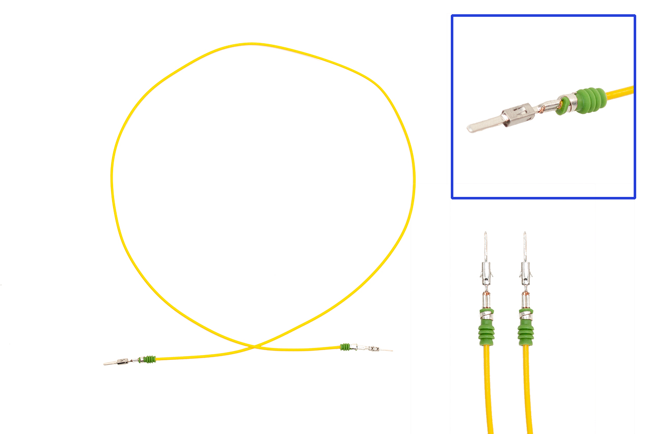 Original Kufatec Reparatur Kabel Litze Leitung / Mit Stift / wie OEM: 000979020E von KUFATEC GmbH & Co. KG