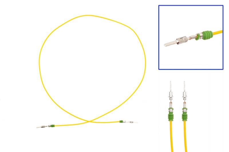 Original Kufatec Reparatur Kabel Litze Leitung / Mit Stift / wie OEM: 000979020E von KUFATEC GmbH & Co. KG