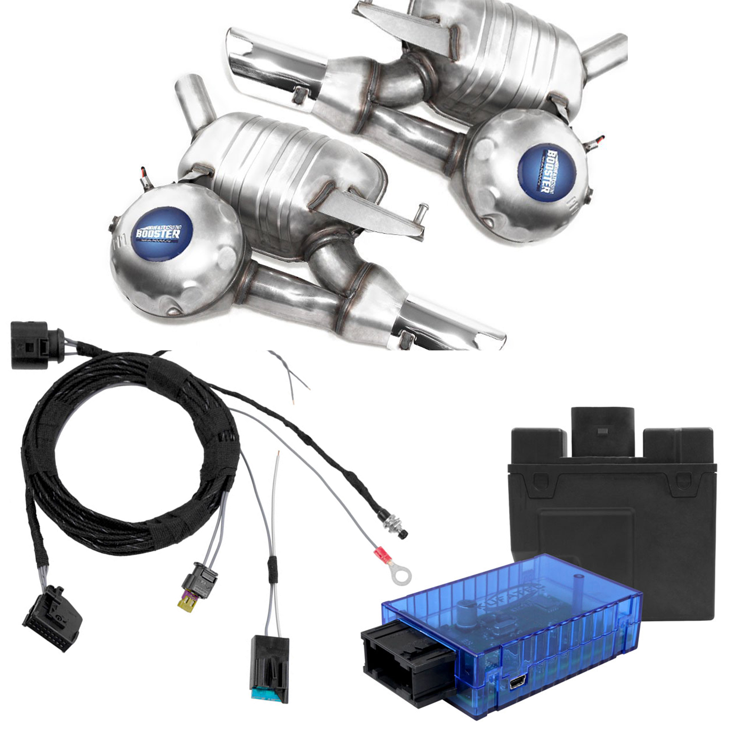 Original Kufatec Soundbooster & Soundgenerator Active Modul + Modul für Audi A6 4G C7 A7 TDI 15- von Tuning Fanatics