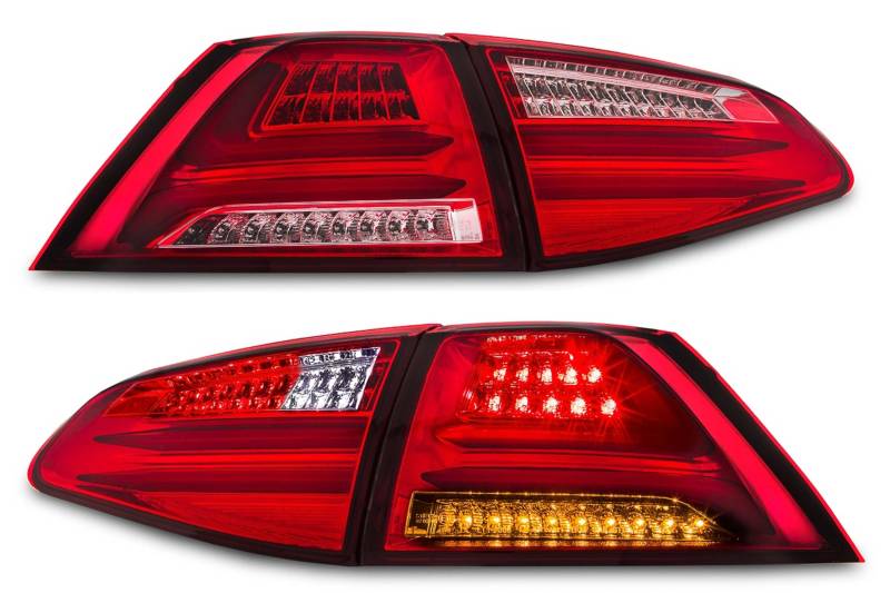 Original LED Lightbar Rückleuchten Rot SET Links Rechts für VW Golf 7 VII MK7 von JOM Car Parts & Car Hifi GmbH