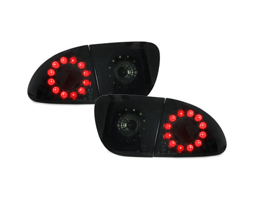 Original Litec LED Rückleuchten Set Schwarz Smoke für Seat Leon 1M 1999-2006 von litecinnovations GmbH