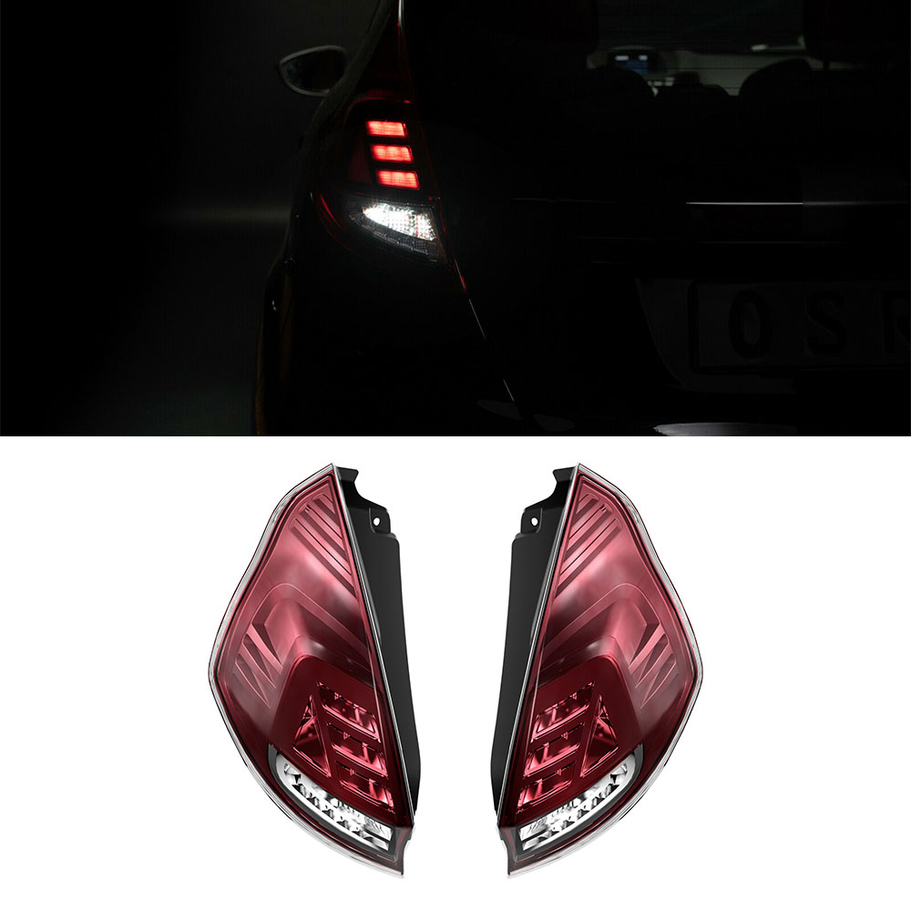 Original Osram LED Rückleuchten Heckleuchten (Dynamische Blinker) LEDriving ® für Ford Fiesta MK7 (2013-2017) von Tuning Fanatics