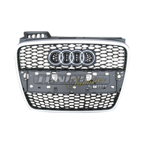 Original RS4 Kühlergrill Sportgrill Grill ALU MATT für den Audi A4 S4 8E B7 von Volkswagen AG