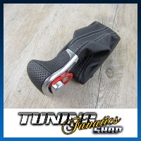 Original S-Line DSG Lochleder Leder Schaltknauf Schalthebel Knauf Alu für Audi von Tuning Fanatics