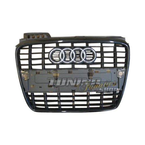 Original S4 Kühlergrill Sportgrill Grill SCHWARZ für den Audi A4 S4 8E B7 von Tuning Fanatics