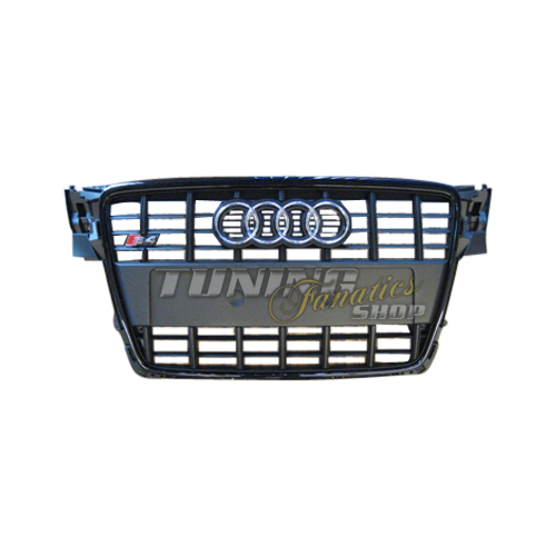 Original S4 Kühlergrill Sportgrill Grill SCHWARZ für den Audi A4 S4 B8 8K +Avant von Tuning Fanatics