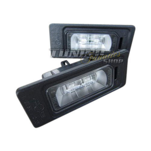 Original VW Audi SMD LED Kennzeichenbeleuchtung Kennzeichen Leuchten 8K SET von Volkswagen AG