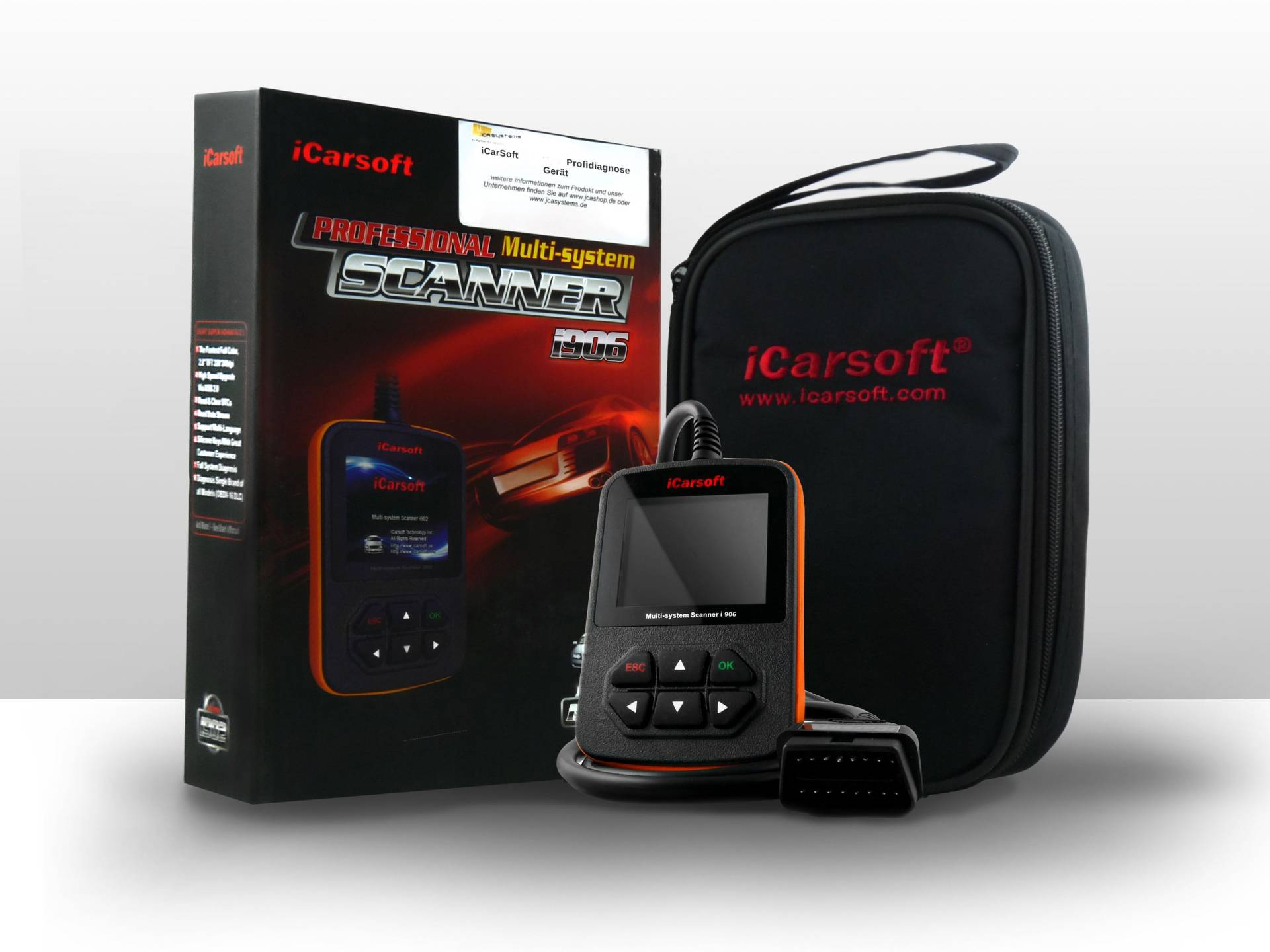 Original iCarsoft i960 OBD Tiefen-Diagnose Motor Getriebe ABS Airbag für Porsche von Tuning Fanatics