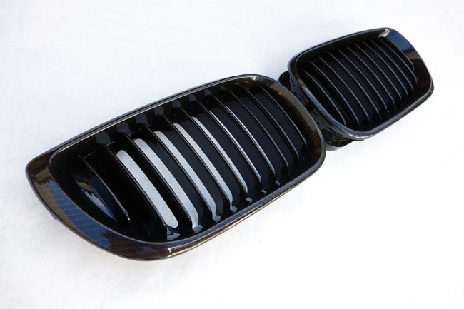 PREMIUM Kühlergrill Sport Grill Gitter Carbon Look für BMW 3er E46 von Goingfast GmbH