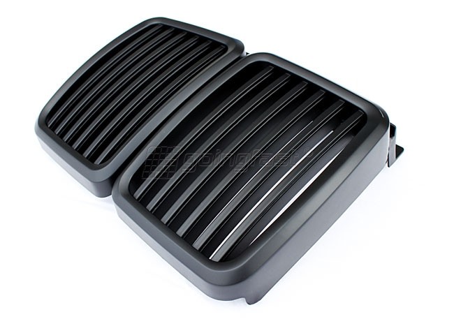 PREMIUM Kühlergrill Sport Grill Gitter Front Schwarz Matt für BMW 3er E30 von Goingfast GmbH