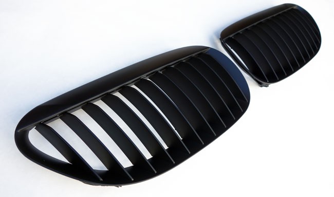 PREMIUM Kühlergrill Sport Grill Gitter Front Schwarz Matt für BMW E63 E64 von Goingfast GmbH