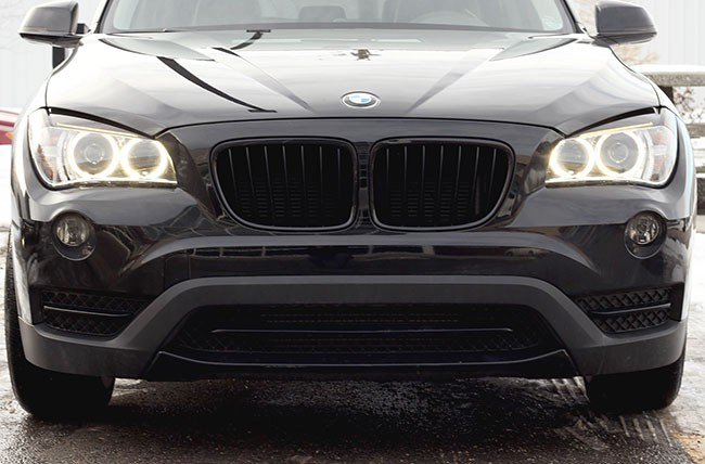 PREMIUM Kühlergrill Sport Grill Gitter Front Schwarz Matt für BMW X1 E84 von Goingfast GmbH