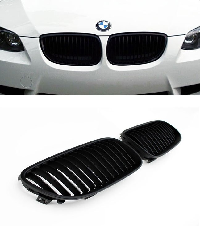 PREMIUM Kühlergrill Sport Grill Gitter Front Schwarz für BMW E92 E93 von Goingfast GmbH