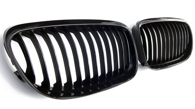 PREMIUM Kühlergrill Sport Grill Gitter Schwarz Glanz für BMW E90 E91 von Goingfast GmbH