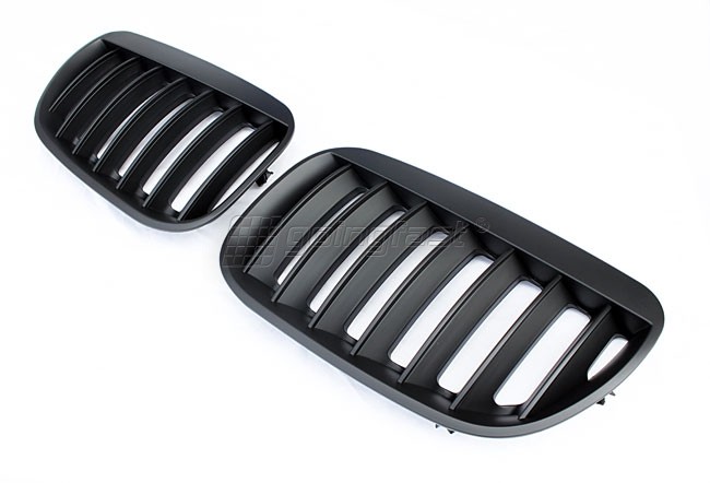 PREMIUM Kühlergrill Sportgrill Gitter Front Grill Schwarz für BMW X5 E53 von Goingfast GmbH