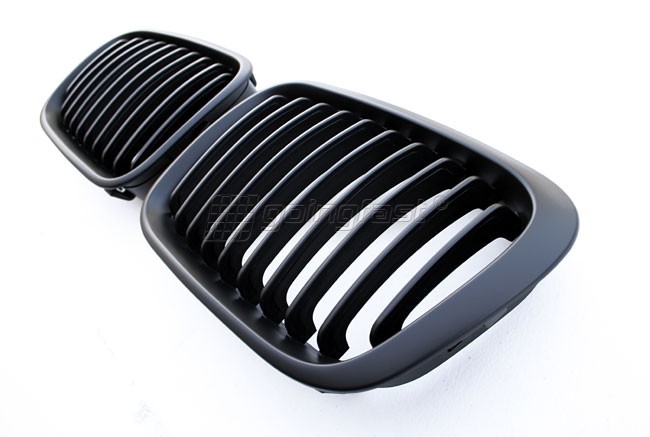 PREMIUM Kühlergrill Sportgrill Gitter Grill Schwarz Matt für BMW E46 von Goingfast GmbH