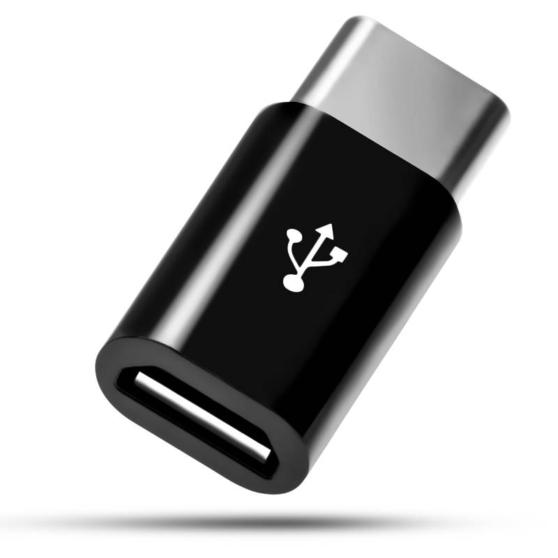 PREMIUM USB 3.1 Typ-C auf Micro-USB Adapter Verbinden Stecker Anschluss Handy von Tradefox GmbH