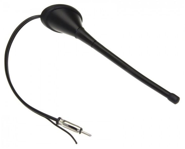 Premium Dach- Antenne Auto Stab Verstärker 17cm Radio DIN für viele Fahrzeuge von Tuning Fanatics