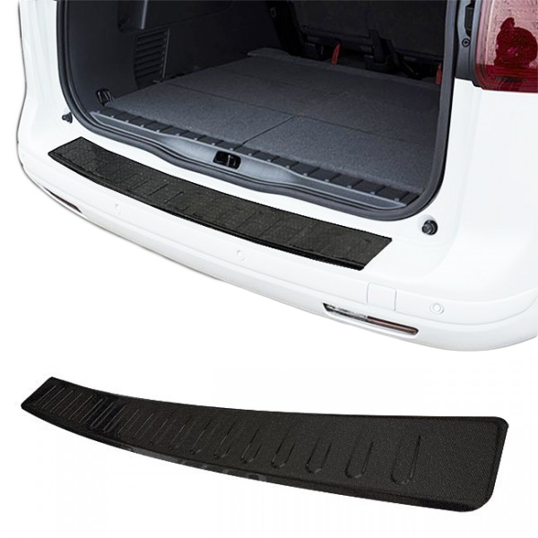 Premium Edelstahl Ladekantenschutz Schutz Schwarz für Mitsubishi ASX ab 2010- von Tuning Fanatics