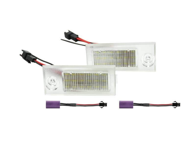 Premium LED SMD Kennzeichenbeleuchtung Xenon für Audi A6 4B C5 Limo von JOM Car Parts & Car Hifi GmbH