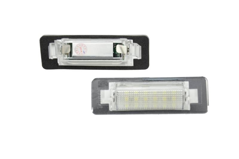 Premium LED SMD Kennzeichenbeleuchtung Xenon passend für Mercedes W202 W210 von JOM Car Parts & Car Hifi GmbH