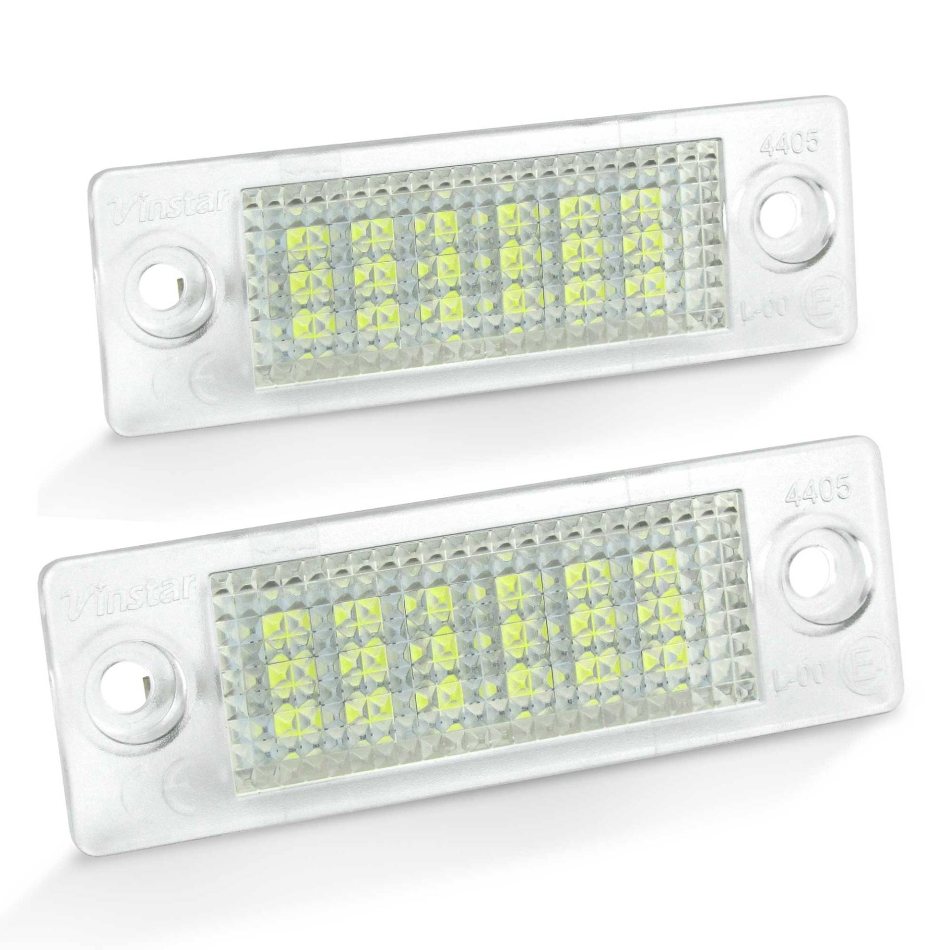 Premium LED SMD Kennzeichenbeleuchtung Xenon passend für Mercedes W203 Limo von JOM Car Parts & Car Hifi GmbH