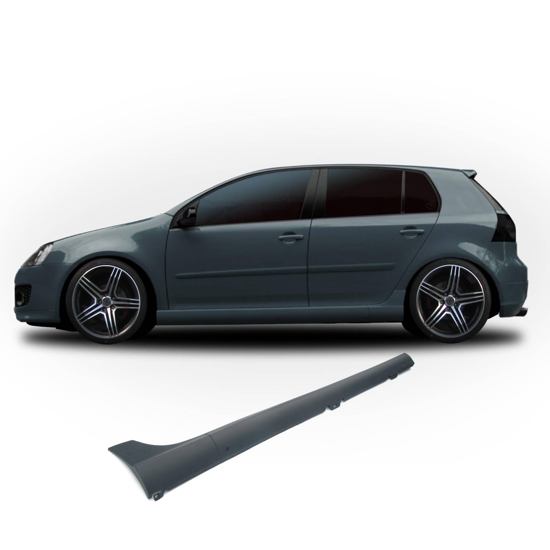 Seitenschweller Schweller Abdeckung GTI GTD GT R Look für VW Golf 5 V 5-Türer von JOM Car Parts & Car Hifi GmbH